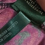 Ralph Lauren Lauren Purple/Burgundy Black Stretch Jersey Ruched Details Dress 8 Photo 12