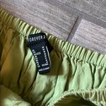 Forever 21 Green A-Line Tiered Resort Skirt Photo 5