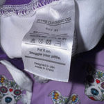 Pitbull Clothing Co Purple and black sugar skull pitbull dog pajama pants Size XL Photo 1