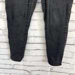 Simply Vera Vera Wang Black Skinny Jeans Size 14 Mid Rise Stretch Dark Wash Y2K Photo 3