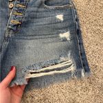KanCan Distressed Jean Shorts Blue Photo 2