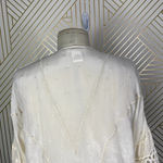 Sundance Swiss Dot Crochet Short Sleeve Top in‎ Cream Ivory Size US Small Photo 9
