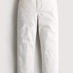 Hollister   24 / 0-2 Short Cropped White Stretch High Rise Denim Jeans Womens Photo 0