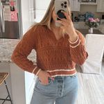 Universal Threads Universal thread crochet cropped sweater Photo 1