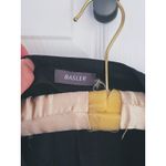 Basler Italian Linen Full Zip Jacket Small Black Tailored Quiet Luxury Career Photo 5