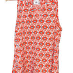 CAbi L 'Sunshine' Orange Blue Geometric Print Flowy Tank Top Photo 0