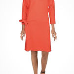 Tommy Bahama  Womens Side Tie Poppy Red Dress Size Medium Photo 5