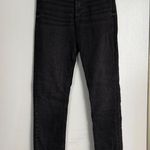 ZARA Women's Charcoal Black High-Rise Skinny Jeans Photo 2