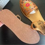 Mexican Huaraches embroidered Size 10 NEW Tan Photo 5