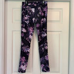 Fabletics Women's Faviola PowerHold Leggings Size S Purple Orchid Floral Print Photo 3