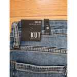 Kut From The Kloth  Medium Wash Chloe Boyfriend Jean Shorts Size 00 NWT (B) Photo 5