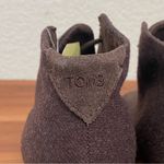 Toms Women’s Lunata Chocolate Brown Suede/Wool Lace Up Booties Size 8 NWT Photo 10