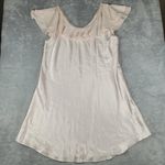 Oscar de la Renta  Pink Label Women's Nightgown Satin Dress Size L Large Photo 0