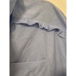 Bar III  Button-Up Short Sleeve‎ Terry Camp Shirt Blue Whisper 2X Photo 3