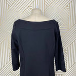 Eileen Fisher  Bateau‎ Neck Shift Dress Black Photo 5