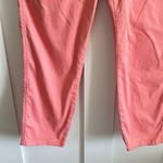 Seven7 Women's Size 14 Skim Fit Ankle Crop Jeans Peach Coral Ultra Stretch New Photo 3