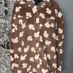 Gold rush Mushroom Teddy Button Up Jacket Photo 3