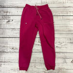 Fabletics Women's Scrub Jogger Set Large Hot Pink 2-Piece Workwear Photo 6
