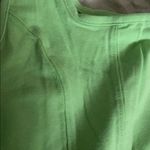 Topshop NWT  bright green seam detail crop tank top Photo 1