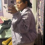 Nasty Gal COPY - lilac denim jacket Photo 4