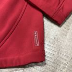 Merrell  Aeroblock Red Microfiber Mid Season Jacket Fleece Lined Hooded Small EUC Photo 8