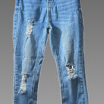 Vanilla Star Jeans Vanilla‎ Star Lightwash Cropped Jeans Sz 25 Photo 0