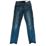 Pistola  Audrey mid rise distressed grey skinny jean 24 Photo 3