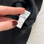 Banana Republic Black silk sleeveless blouse with bow detail at front Size XS Photo 4