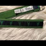 Lilly Pulitzer Lobster Belt - Green and Navy Adjustable size Small Photo 3