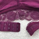Gilly Hicks : Plum Lace Halter Bra Photo 7