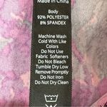 RBX Black & Purple Abstract Floral 1/2 Zip Athletic Pullover M Size M Photo 8