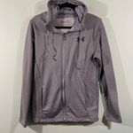 Under Armour  Women's Grey Cold Gear Full Zip Slim Fit Hoodie Size S Photo 0