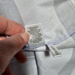 New York And Company  Blue & White Striped Pleated Aline Skirt Size 6 Photo 7