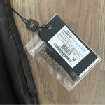 Max Mara NWT Weekend Leather Tiro A-line Knee-Length Skirt Chocolate Brown 12 Photo 6