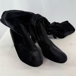 Charles by Charles David  Velvet Over the Knee Heeled Boots‎ in Black Size 8 Photo 5