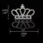 New wedding bridal princess crown tiara Silver Photo 1