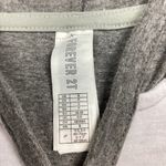 Forever 21  One Piece Hooded Gray Cat PJs Pajamas Photo 5