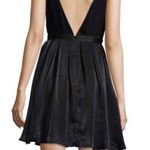 Free People Gabby Party Satin Black Mini Dress Photo 2