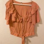 Free People Orange Top Photo 0