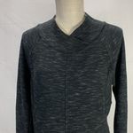 prAna Heathered Black Sindri Midi Long Sleeve Dress Size Medium Photo 1