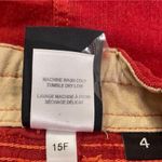 Kuhl  Size 4 Corduroy Skirt Red Mini Photo 6