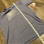 Huntworth New Women's  T Shirt XL Distressed Flag Graphic Tee American Flag Blue Photo 9