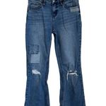 Shyanne  Size 30 Distressed Patches Flare Cotton Blend Western Style Jeans Photo 0