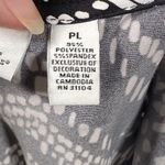 kim rogers Dress Womens Petite Large Chevron Dot Sleeveless Embellished Photo 3