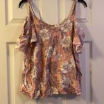 Blue Rain  floral top L Photo 0