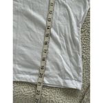 joe's jeans Joe’s Jeans Eyelet Flutter Sleeve Top T-Shirt White NEW NWOT Size S $148 Photo 3