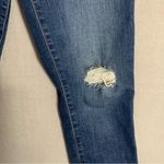 Kut From The Kloth Blue Skinny Jeans with Distressed Details Donna Size 6 Photo 8