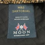 Mark & Spencer M&S  Sartorial Brown Wool Plaid Checkered Newsboy Flat Cap Sz S-M Photo 2