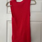 Womens bright red Tank Size L Photo 2