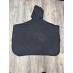A pea in the pod A‎ Pea in the Pod Maternity Charcoal Gray Hooded Poncho Sweater Knit Size XS/S Photo 2
